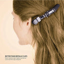 10Pcs Black Pink Blue Purple Professional Alligator Hair Clips,Hair Clips for Styling Sectioning Wide Teeth Double Hinged Design