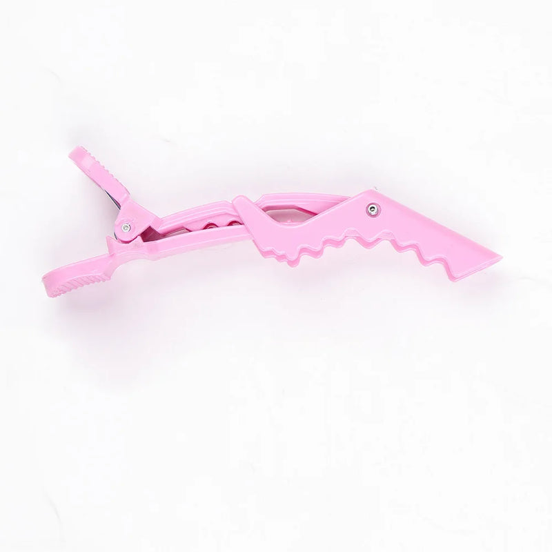 10Pcs Black Pink Blue Purple Professional Alligator Hair Clips,Hair Clips for Styling Sectioning Wide Teeth Double Hinged Design
