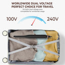 Small Flat Iron for Short Hair, Temperature Adjustable Pencil Flat Iron Fast Heat Up, 3/10 Inch Beard Straightening Iron