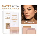 Multi-Use Foundation Stick Skin Tint Foundation Stick With Brush Makeup Matte Waterproof Thin and Cover Blemishes Makeup