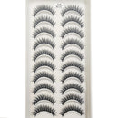 10 Pairs 3D Eyelash Natural Mink False Eyelashes Makeup Fake Eye Lashes Faux Cils Make up Beauty Tools maquillaje 15 Style