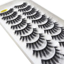 10 Pairs 3D Eyelash Natural Mink False Eyelashes Makeup Fake Eye Lashes Faux Cils Make up Beauty Tools maquillaje 15 Style