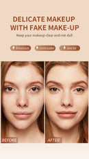 TVLV eraser foundation make-up stick 20g,with brush to brighten skin liquid foundation,non-marking,long-lasting makeup concealer