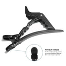 10Pcs Black Pink Blue Purple Professional Alligator Hair Clips,Hair Clips for Styling Sectioning Wide Teeth Double Hinged Design