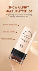TVLV eraser foundation make-up stick 20g,with brush to brighten skin liquid foundation,non-marking,long-lasting makeup concealer