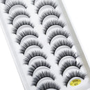 10 Pairs 3D Eyelash Natural Mink False Eyelashes Makeup Fake Eye Lashes Faux Cils Make up Beauty Tools maquillaje 15 Style