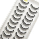 10 Pairs 3D Eyelash Natural Mink False Eyelashes Makeup Fake Eye Lashes Faux Cils Make up Beauty Tools maquillaje 15 Style