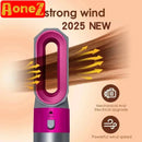 5 in 1  Low Noise Hair Styler  Professional  Hair Curling Straightening  Hair Drying  Hot Air Brushes 1000W