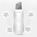 Ultrasonic Skin Scrubber Ance Pore Cleaner Peeling Blackhead Remover Deep Face Cleaning Ultrasonic Ion Facial Shovel Cleanser