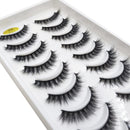 10 Pairs 3D Eyelash Natural Mink False Eyelashes Makeup Fake Eye Lashes Faux Cils Make up Beauty Tools maquillaje 15 Style