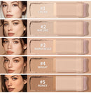 Multi-Use Foundation Stick Skin Tint Foundation Stick With Brush Makeup Matte Waterproof Thin and Cover Blemishes Makeup