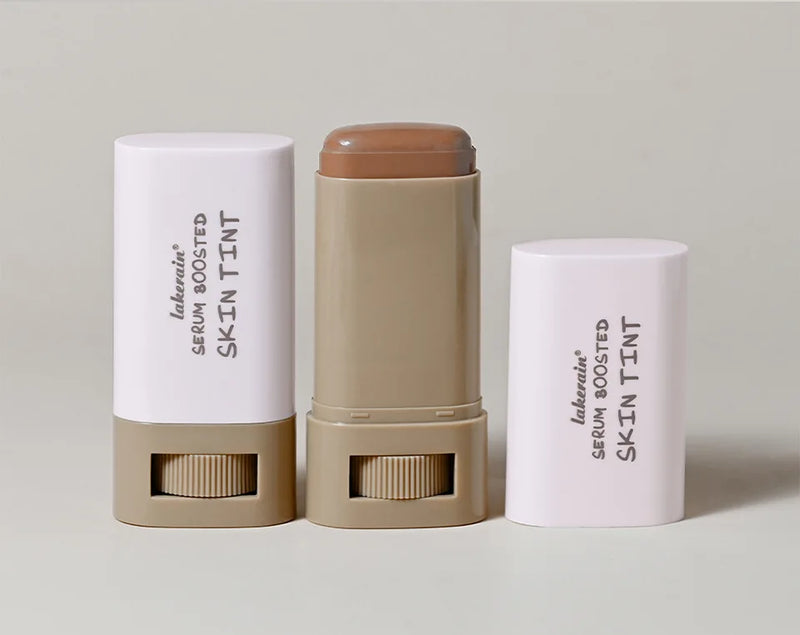 Waterproof Facial Foundation Concealer Stick Long-lasting Light Cream Texture Brightening Stick Makeup To Cover Facial Blemishes