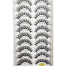 10 Pairs 3D Eyelash Natural Mink False Eyelashes Makeup Fake Eye Lashes Faux Cils Make up Beauty Tools maquillaje 15 Style