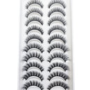 10 Pairs 3D Eyelash Natural Mink False Eyelashes Makeup Fake Eye Lashes Faux Cils Make up Beauty Tools maquillaje 15 Style