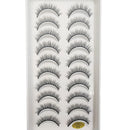 10 Pairs 3D Eyelash Natural Mink False Eyelashes Makeup Fake Eye Lashes Faux Cils Make up Beauty Tools maquillaje 15 Style