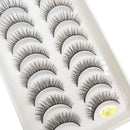 10 Pairs 3D Eyelash Natural Mink False Eyelashes Makeup Fake Eye Lashes Faux Cils Make up Beauty Tools maquillaje 15 Style