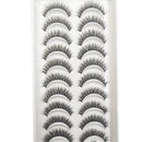 10 Pairs 3D Eyelash Natural Mink False Eyelashes Makeup Fake Eye Lashes Faux Cils Make up Beauty Tools maquillaje 15 Style