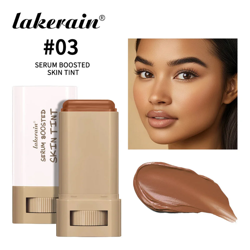 Waterproof Facial Foundation Concealer Stick Long-lasting Light Cream Texture Brightening Stick Makeup To Cover Facial Blemishes