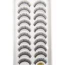 10 Pairs 3D Eyelash Natural Mink False Eyelashes Makeup Fake Eye Lashes Faux Cils Make up Beauty Tools maquillaje 15 Style