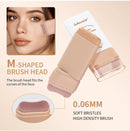 Multi-Use Foundation Stick Skin Tint Foundation Stick With Brush Makeup Matte Waterproof Thin and Cover Blemishes Makeup