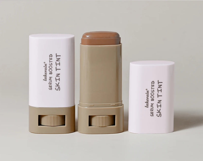 Eraser Foundation Stick Stick Serum Boosted Skin Tint Foundation Stick Smooth Plumper Hight Coverage Travel Flawless Foundation