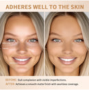 Multi-Use Foundation Stick Skin Tint Foundation Stick With Brush Makeup Matte Waterproof Thin and Cover Blemishes Makeup