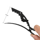 10Pcs Black Pink Blue Purple Professional Alligator Hair Clips,Hair Clips for Styling Sectioning Wide Teeth Double Hinged Design