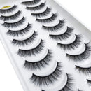 10 Pairs 3D Eyelash Natural Mink False Eyelashes Makeup Fake Eye Lashes Faux Cils Make up Beauty Tools maquillaje 15 Style