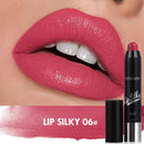 Matte Lipstick Pencil Waterproof Long Lasting Non-Stick Cup Lip Stain Tint Cosmetic Nude Lipstick Pen Makeup Maquillage