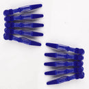 10Pcs Black Pink Blue Purple Professional Alligator Hair Clips,Hair Clips for Styling Sectioning Wide Teeth Double Hinged Design