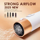 5 in 1  Low Noise Hair Styler  Professional  Hair Curling Straightening  Hair Drying  Hot Air Brushes 1000W