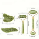 1/4pcs Jade Roller and Scraping Board, Face Roller Massager with Scraping Tool, Jade Massager, Suitable for Face and Neck - Mom