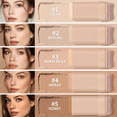 Multi-Use Foundation Stick Skin Tint Foundation Stick With Brush Makeup Matte Waterproof Thin and Cover Blemishes Makeup