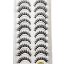 10 Pairs 3D Eyelash Natural Mink False Eyelashes Makeup Fake Eye Lashes Faux Cils Make up Beauty Tools maquillaje 15 Style
