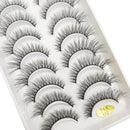 10 Pairs 3D Eyelash Natural Mink False Eyelashes Makeup Fake Eye Lashes Faux Cils Make up Beauty Tools maquillaje 15 Style