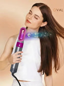 5 in 1  Low Noise Hair Styler  Professional  Hair Curling Straightening  Hair Drying  Hot Air Brushes 1000W