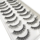 10 Pairs 3D Eyelash Natural Mink False Eyelashes Makeup Fake Eye Lashes Faux Cils Make up Beauty Tools maquillaje 15 Style