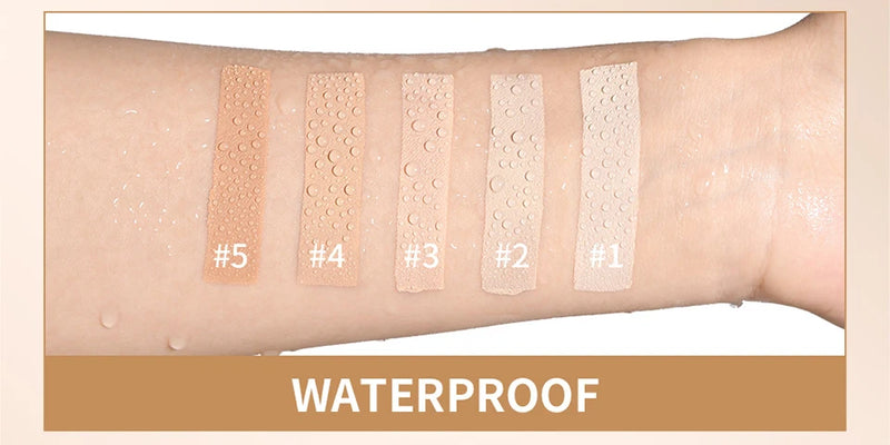 Multi-Use Foundation Stick Skin Tint Foundation Stick With Brush Makeup Matte Waterproof Thin and Cover Blemishes Makeup