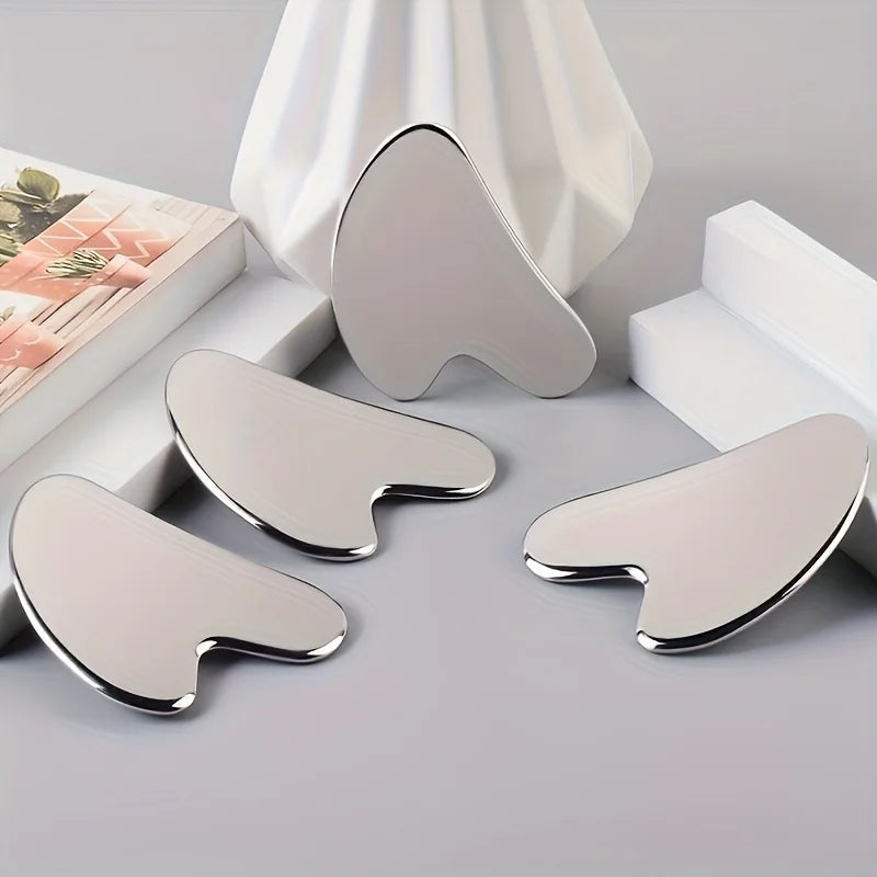 1/4pcs Jade Roller and Scraping Board, Face Roller Massager with Scraping Tool, Jade Massager, Suitable for Face and Neck - Mom
