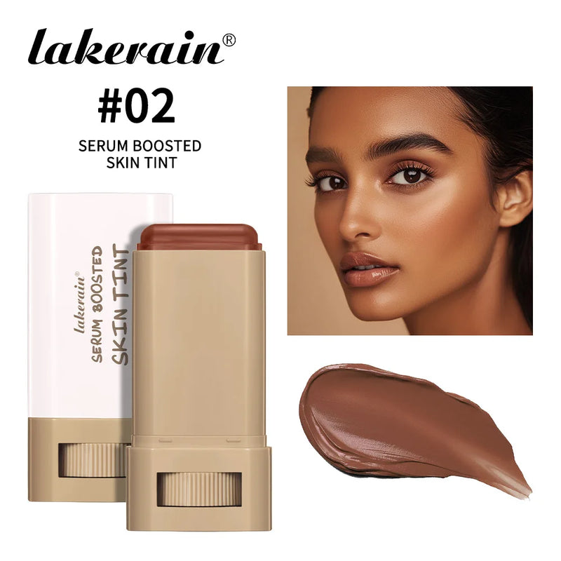 Waterproof Facial Foundation Concealer Stick Long-lasting Light Cream Texture Brightening Stick Makeup To Cover Facial Blemishes
