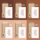 Waterproof Facial Foundation Concealer Stick Long-lasting Light Cream Texture Brightening Stick Makeup To Cover Facial Blemishes