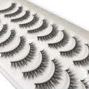 10 Pairs 3D Eyelash Natural Mink False Eyelashes Makeup Fake Eye Lashes Faux Cils Make up Beauty Tools maquillaje 15 Style