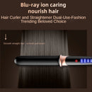 Flat Iron Hair Straightener 2 In 1 Professional Hair Straightener Hair Iron Curling Straightening Irons