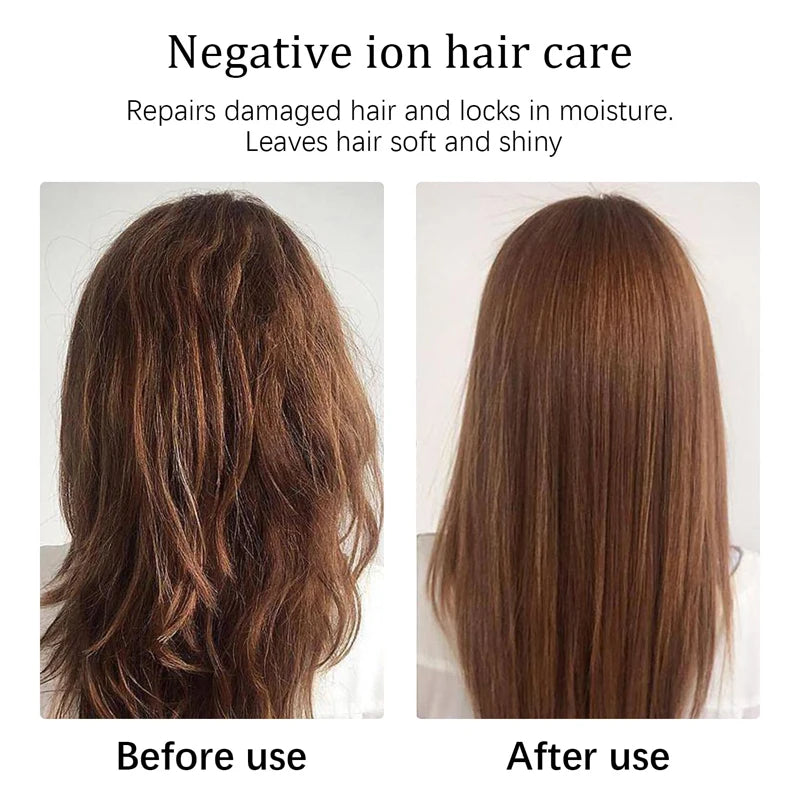 Professional 2-in-1 Hair Dryer & Straightening Brush