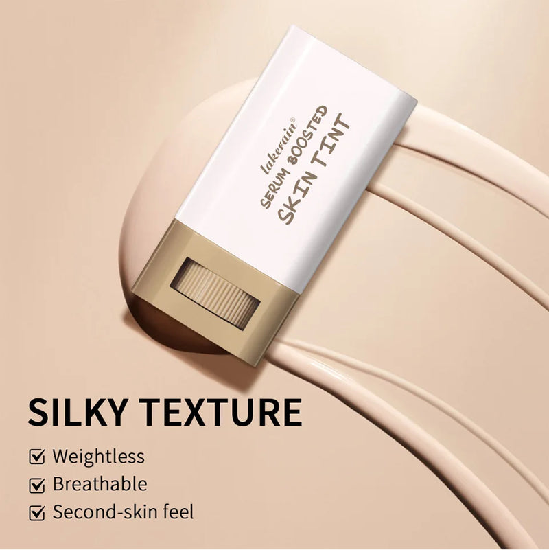Waterproof Facial Foundation Concealer Stick Long-lasting Light Cream Texture Brightening Stick Makeup To Cover Facial Blemishes