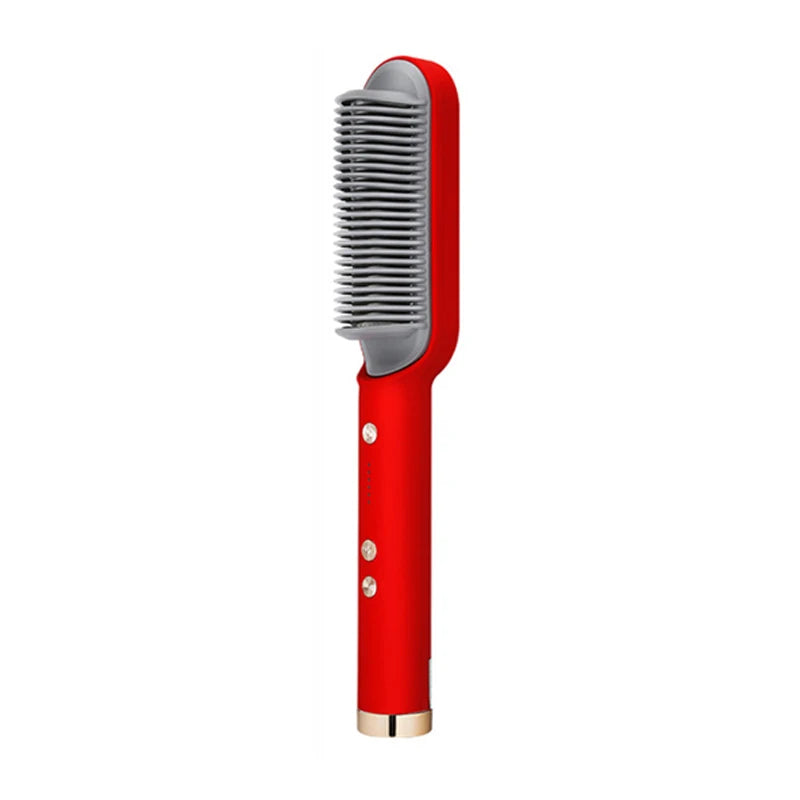 Professional 2-in-1 Hair Dryer & Straightening Brush