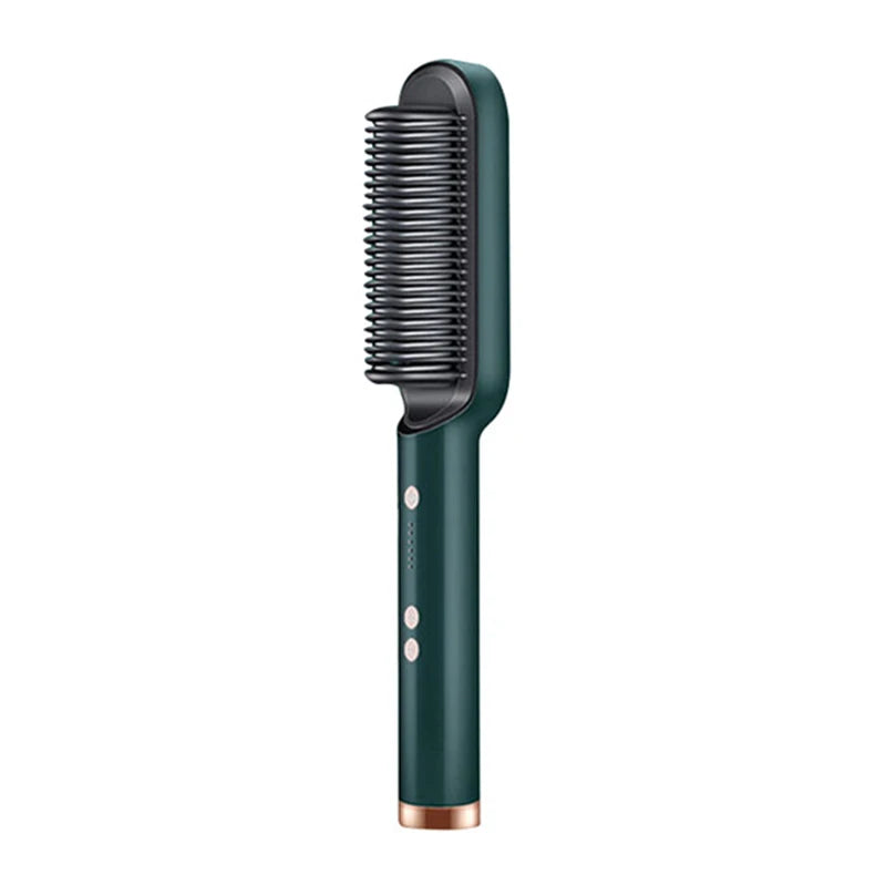 Professional 2-in-1 Hair Dryer & Straightening Brush