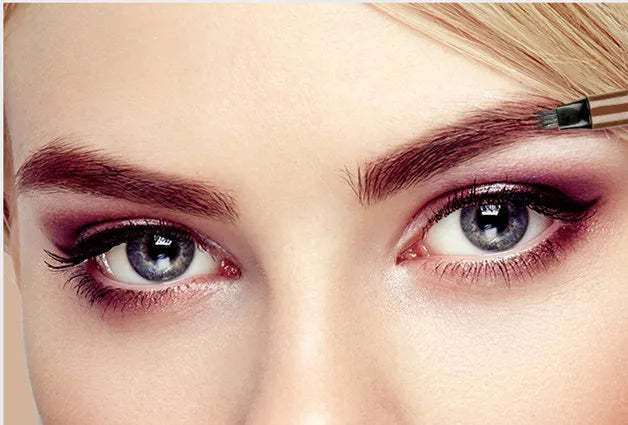 4 Point Eyebrow Pencil 4 Prong Tip Eyebrow Pen 4 Fork Eyebrow Pencil Waterproof Liquid Eyebrow Pencil Long Lasting Like Real