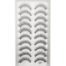 10 Pairs 3D Eyelash Natural Mink False Eyelashes Makeup Fake Eye Lashes Faux Cils Make up Beauty Tools maquillaje 15 Style